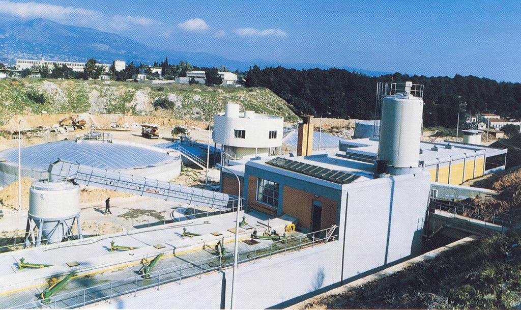 1. Waste water and Septic Waste Treatment Plant of Major Athens, Metamorfosi